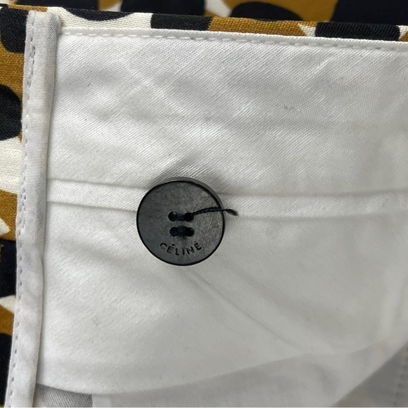 CELINE BY PHOEBE PHILO 2012 LEOPARD ANIMAL PRINT SILKY TROUSER PANT - Picture 12 of 16